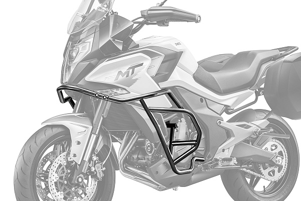Бампер передний на CFMOTO 700MT